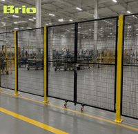 Barrera de Seguridad Extensible Brio de Gran Envergadura para Máquinas, Soporte Extra Largo, para Producción Automatizada en Espacios Amplios