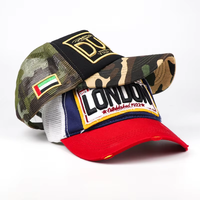 Casquette de baseball trucker en maille avec logo personnalisé brodé en 3D, souvenir des pays