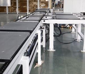 New Free Flow Speed Chain Conveyor Pallet Conveyors for Restaurant Gas Stove Production Assembly Line Stainless Steel - Product Image 4