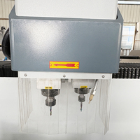 Máquina de Perforación y Fresado CNC de Doble Cabezal WEIKE CNC WSZ2-CNC-3000 para el Procesamiento de Ventanas, Puertas y Muros Cortina de Aluminio