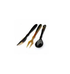 Buffalo/OX Horn Cutlery Set Wholesale Manufacturer Elegant Design Horn Cutlery Set Exporter From India - Product Image 6