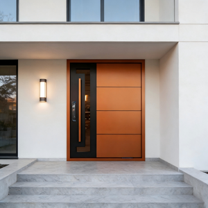 Puertas de Entrada de Aluminio de Alta Calidad Personalizadas - Product Image 4