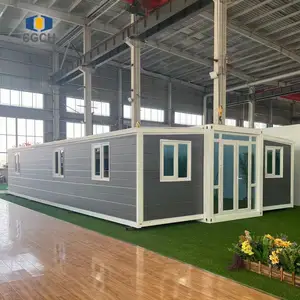 CGCH Fast Assembly 40ft Luxury Foldable Prefab Tiny House Prefabricated Expandable Modular Houses 5 Bedroom