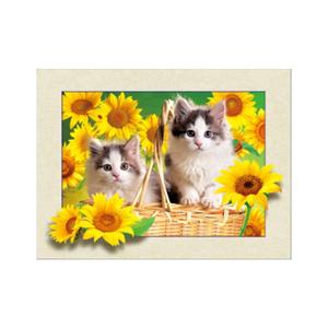 Magnifiques fleurs, image imprimée en lenticulaire 3D, images 5D d'animaux pour la vente en gros - Product Image 1