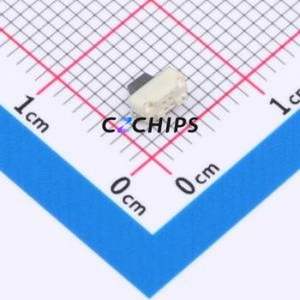 TS2438CA 160gf 156 Tactile Switch SMD-4P,4.7x1.9mm Switch Single Pole Single Throw Square Button 1.6N Horizontal Mount - Product Image 2