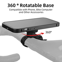 Soporte para Teléfono Gaciron H07G para Bicicleta de Carretera y MTB, Compatible con Ciclocomputador Garmin, Rotación de 360°, Fácil Instalación