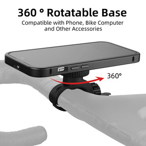 <span class=keywords><strong>Support</strong></span> de téléphone pour vélo de route et <span class=keywords><strong>VTT</strong></span> Gaciron H07G, compatible avec le compteur de vélo Garmin, rotation à 360°, installation facile - Product Image 3
