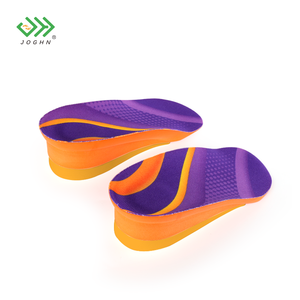 Plantillas de aumento de altura invisibles para hombres y mujeres, insertos de elevación de tacón de PU de silicona, novedad - Product Image 1