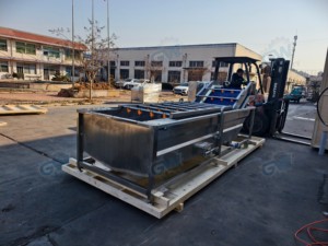 Çok Fonksiyonlu Büyük Meyve Sebze Kabarcık Yıkama Makinesi, Zencefil Bitkisel İlaçları için Sürekli Yüksek Basınçlı Püskürtme Özelliğiyle - Product Image 6