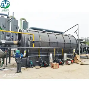 Mini Pyrolysis Pilot machine Waste Tyre to Furnace Oil One-stop running with free installation