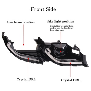 ชุดไฟวงแหวน SANVI 2 ชิ้น สีเหลืองขาว ไฟเลี้ยวแบบ LED DRL ไฟวิ่งกลางวัน สำหรับรถยนต์ BMW ซีรีส์ 3 ปี 2018-2021 - Product Image 2