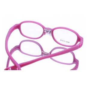 Envío Directo 937 TR90 Gafas Clásicas de Alta Gama para Niños con Forma Ovalada Micro, Bisagras Flexibles, Almohadilla Nasal de Silicona, <span class=keywords><strong>Correa</strong></span> Elástica, Armazón Óptico - Product Image 4