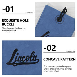 Etiqueta colgante especial de papel de patrón personalizado, logotipo ecológico de bolsos de <span class=keywords><strong>ropa</strong></span> en relieve en oro rosa nuevos, zapatos - Product Image 4