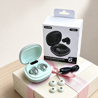 Écouteurs TWS de haute qualité avec coque en tissu, derniers écouteurs intra-auriculaires avec écran LCD de l'usine, mini écouteurs