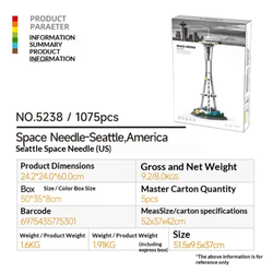 5238 Space needle-seattle USA [1075pcs]