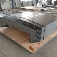Soufflet télescopique en acier pour machine de tournage CNC |   Cache-télescopique en acier pour machine-outil |   Couvre-guides CNC