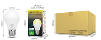 Ampoule LED intelligente dimmable Miboxer 6W double blanc, télécommande WIFI 2.4GHZ, ampoule LED E27