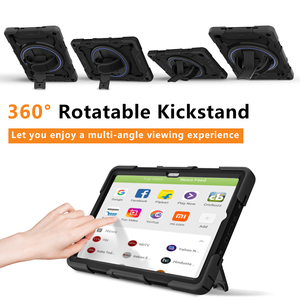 Étui robuste 360° antichoc avec dragonne et emplacement <span class=keywords><strong>pour</strong></span> stylet <span class=keywords><strong>pour</strong></span> <span class=keywords><strong>tablette</strong></span> <span class=keywords><strong>Samsung</strong></span> Galaxy A11+ 11 pouces SM-X230 SM-X236 - Product Image 4
