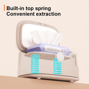 Calentador de Toallitas para Bebé Inteligente, Portátil y Multifuncional, con Temperatura Ajustable, Material PP, Libre de BPA, para el Cuidado del Bebé y Uso Doméstico - Product Image 6