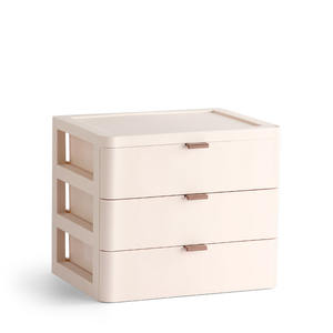 Desktop Opbergdoos Cosmetische Opbergkast Plastic Grote Vierkante Opbergdoos Voor Briefpapier En Kleine Items Juwelendoos - Product Image 3