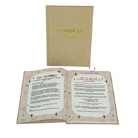 Günstiger Notizbuch-und Buchdruck mit Leinen Hardcover Cover Coated Paper Sewing Binding Film Laminierung