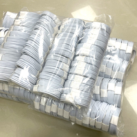 Kabel Data Pengisian Cepat 1-3M Tipe-C PD 20W dengan Pelindung Kepang Konduktor Tembaga Murni untuk Penggunaan Kamera iPhone 15 Pro Max IOS