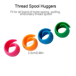 Vendita calda strumento di cucito silicone colorato bobina buddies & portabobina - Product Image 2