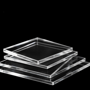 Lembaran Akrilik Transparan Jernih 2 / 4 / 6 / 8 / 10 / 12 Inci Tebal 2mm Papan Plexiglass Persegi - Product Image 4