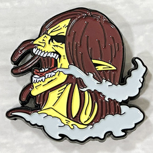 Pin <span class=keywords><strong>de</strong></span> Metal con Diseño <span class=keywords><strong>de</strong></span> Anime AOT Eren Jaeger <span class=keywords><strong>de</strong></span> Alta Calidad en 30 Colores, Artesanía en Metal en Bolsa OPP y Paquete <span class=keywords><strong>de</strong></span> Cartón - Product Image 2