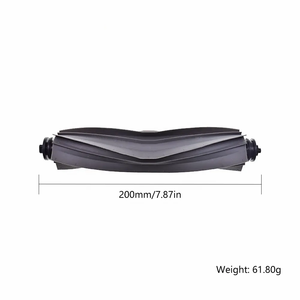 Brosse à rouleau lavable et réutilisable pour Xiaomi Series Dreame W10 S10/Mijia 1C G1/Roborock S4 S5 S6 S7 S8/<span class=keywords><strong>Viomi</strong></span> <span class=keywords><strong>S9</strong></span> - Product Image 4