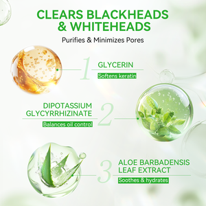 LANBENA Bandelettes Nettoyantes Points Noirs Minimisant les Pores, Patchs Purifiants Profonds pour le Nez à l'Aloe Vera pour Usage Quotidien, Prêts à l'Expédition - Product Image 5