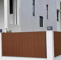 Revestimiento Exterior WPC de Suministro Directo de Fábrica, Paneles de Cercado para Jardín de Alta Calidad, Resistentes al Fuego, Diseño Moderno, Durabilidad de por Vida