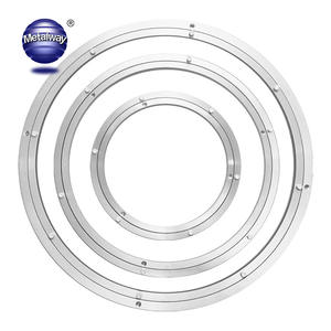 Plaque pivotante en aluminium avec roulement à billes, plaque de Restaurant ronde - Product Image 4