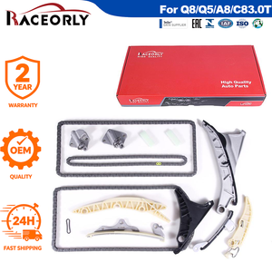 Kit de chaîne de distribution RACEORLY 079109139L 14 pièces pour <span class=keywords><strong>Audi</strong></span> Q8 Q7 A8L <span class=keywords><strong>A6</strong></span> S4 S5 RS4 RS5 3.0T CWGD DCBD CZSE Reconditionné - Product Image 1