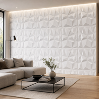 Panneau mural auto-adhésif imperméable en PVC à motif diamant 3D pour salon, hôtel, fond de scène, livraison directe d'usine