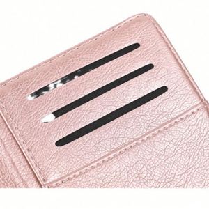Portefeuille de voyage RFID avec bande élastique et porte-cartes pour hommes et femmes en cuir PU pour passeports et cartes - Product Image 3