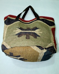 Elegant Women's Jute <b>Beach</b> Totes Summer Handmade Leather Strap Vintage Style Clutch Shoulder <b>Bag</b> Two <b>Large</b> Capacity Open for - Product Image 5