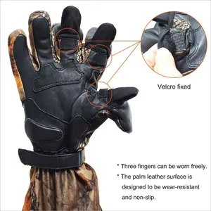 Fashionable Heated Outdoor Sport Gloves Winter Enhanced Cold Weather Performance Hunting Skiing Fishing Cycling Travel Daily Use