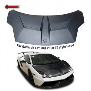 Capot moteur avant en fibre de carbone de style ST pour Lamborghini Gallardo LP550 LP560, couvre-capot moteur 2008-2012 - Product Image 1