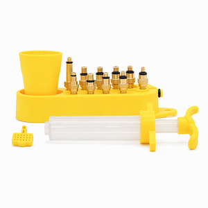 Kit de purge d'huile pour freins à disque hydrauliques de vélo portable, ensemble d'outils de service ABS pour réparation de VTT - Product Image 2