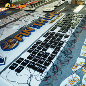 Plaque de <span class=keywords><strong>porte</strong></span> en aluminium au design moderne, autocollant 3M, signalétique de direction pour bâtiments, signalétique ADA, signalétique Braille - Product Image 5