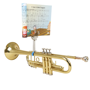 Clip de fixation pour pupitre d'instruments à vent : cor, <span class=keywords><strong>trombone</strong></span>, trompette, saxophone, clarinette, lyre - Product Image 2