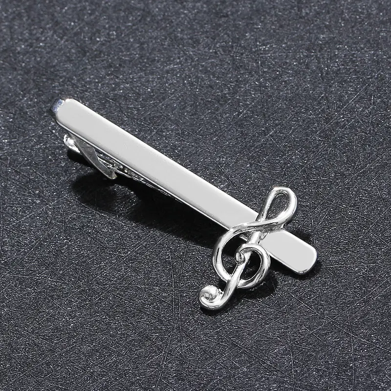 Thời trang đơn giản Lưu ý tie clip của nam giới kim loại Tie Clasp kinh doanh hàng ngày đám cưới tie clip Pin đối với Đảng trang sức quà tặng (md019)