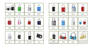 <span class=keywords><strong>Cadenas</strong></span> à combinaison à <span class=keywords><strong>4</strong></span> <span class=keywords><strong>chiffres</strong></span> avec clé principale - Product Image 6