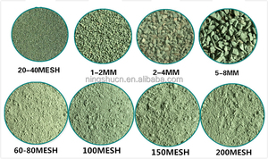 <span class=keywords><strong>Zeolita</strong></span> <span class=keywords><strong>Micronizada</strong></span> Verde <span class=keywords><strong>Natural</strong></span> de 2-4 mm, Modelo Ningshu 004, Suministro de Fábrica, Malla 20-200, Filtro para Dispensador de Agua, Mineral No Metálico - Product Image 4