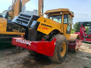 Compacteur routier vibrant à tambour unique mécanique Dynapac CA602D de 22 tonnes pour travaux routiers en Suède - Product Image 6