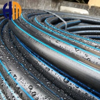 Tuyau d'alimentation en eau anti-corrosion PE100 HDPE sur mesure pour applications industrielles DN20-DN800 certifié ISO