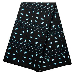 Tissu <span class=keywords><strong>pagne</strong></span> africain en cire véritable, imprimé <span class=keywords><strong>doré</strong></span>, batik hollandais, 100% polyester, satin tissé, 105 g/m², respirant, absorbant, pour filles - Product Image 3
