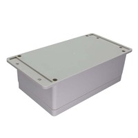 Boîtiers électriques extérieurs muraux, fournisseurs d'équipements électriques, boîtier personnalisé en plastique ABS étanche, connecteurs circulaires, boîte de projet électrique