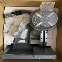 Machine à boutons à œillets semi-automatique pour bannière